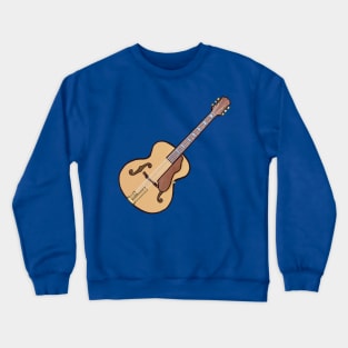 Retro acoustic guitar Crewneck Sweatshirt